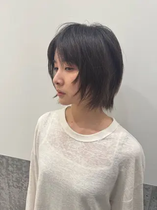 ショート カラー センスをお届けします 大谷将生infpのヘアスタイル