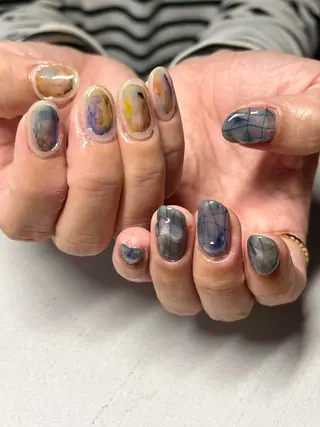 ネイル MUKUTOU nail 　YUKIのネイルデザイン