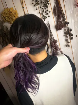 セミロング カラー LILIS hair designのヘアスタイル