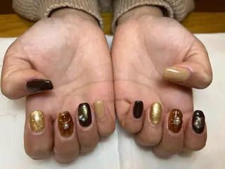 ネイル 🐉✨️ ℳ🐯💚のネイルデザイン