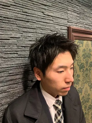 メンズ 栗原 周太郎のヘアスタイル