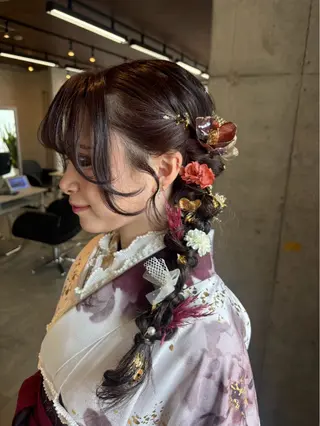 ロング ヘアアレンジ Reve  resort所属・美髪× ヘアセット✨Araiのヘアスタイル