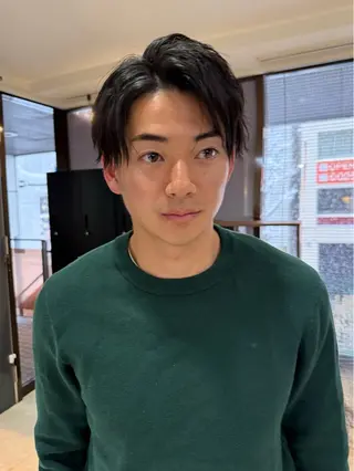 ショート カラー SHICUNEアサミ /ショート/メンズのヘアスタイル