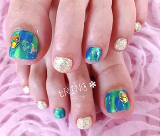 ネイル tRING＊ しいの木台のネイルデザイン