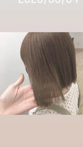 ミディアム カラー ✨落ち着いた接客 💡高橋優也💡のヘアスタイル