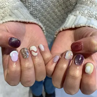 ネイル マキノ ユイのネイルデザイン