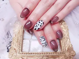 ネイル マジック ミラーのネイルデザイン