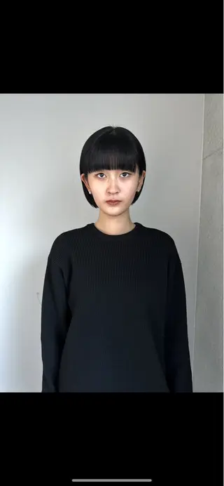 ショート ボブ/似合わせカット /ニュアンスカラーのヘアスタイル