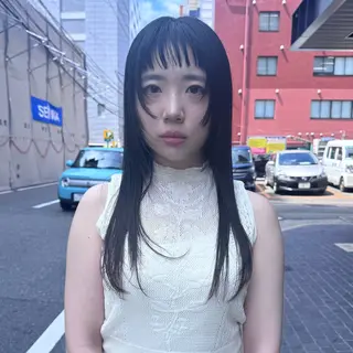 ロング しずく/Lilu/ 博多美容室のヘアスタイル