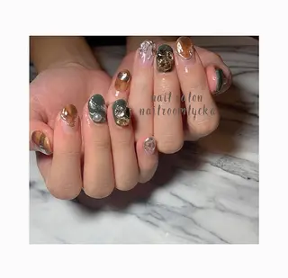 ネイル ﾈｲﾙﾙｰﾑﾘｯｶ 𝐦𝐚𝐲𝐮のネイルデザイン