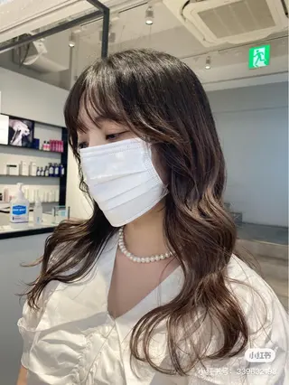 ロング レイヤーカット カノン🩷のヘアスタイル