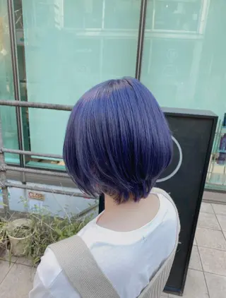 ミディアム カラー 【毎朝セット3分】 メンズパーマ　真人のヘアスタイル