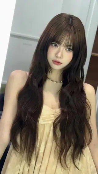 カラー うる艶カラー/ 韓国ヘア/瑛莉菜のヘアスタイル