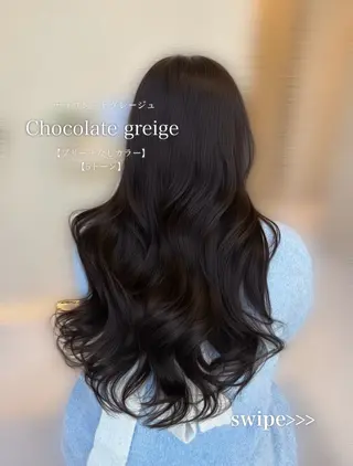 カラー 赤み消しカラー🪽 透明感カラー🪽のあのヘアスタイル