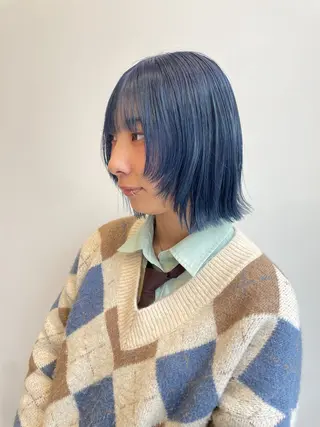 ミディアム カラー ナチュラルカラー 児玉優香のヘアスタイル
