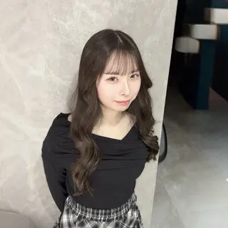 ロング 🖤韓国系🇰🇷カ ラーkokona🖤のヘアスタイル