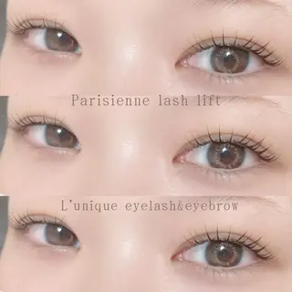 マツエク・マツパ L'unique YURIのマツエク・マツパデザイン