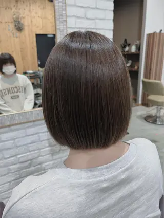 ショート カラー 五反田　美容院☆張 明星☆韓国ヘアのヘアスタイル