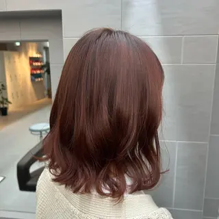 ミディアム カラー パーマモデル募集 ✨HINAKAのヘアスタイル