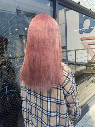 ロング カラー 🧡色落ちまで2度綺 麗なカラー🧡ヨシキのヘアスタイル