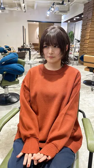 ショート ウルフカット/ ハッシュカット/山路のヘアスタイル