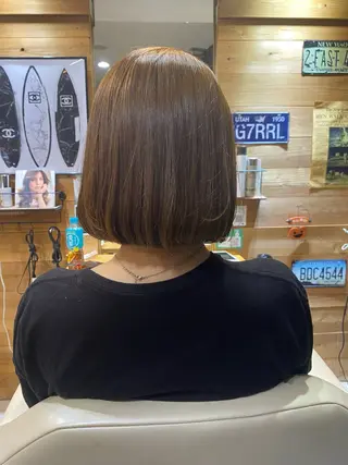 ミディアム カラー 山田 晃輔のヘアスタイル