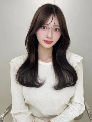 カラー ロング 髪質改善・縮毛矯正 💎ASUKAのヘアスタイル