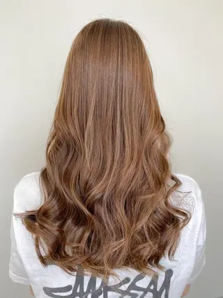 セミロング カラー 【透明感、艶髪】西村 有司のヘアスタイル
