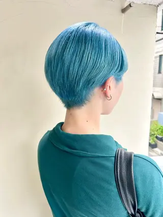 ショート 🤎指名No.1原宿 表参道coii日向花のヘアスタイル