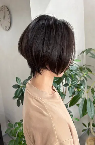 ショート カラー ショート/ボブ/ 透明感カラー🌿神永のヘアスタイル