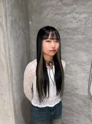 ロング カラー asada makotoのヘアスタイル