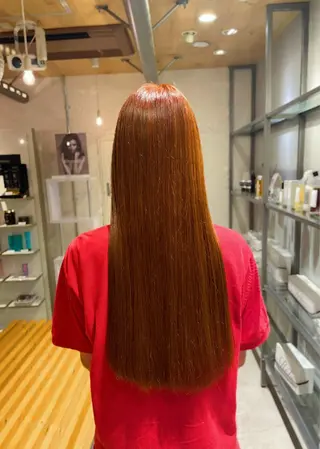 ロング 🇨🇳ハイトーン ワンホン🇰🇷ななのヘアスタイル