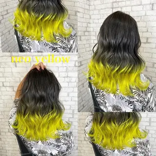 ミディアム カラー 透明感カラー 松田晃代のヘアスタイル