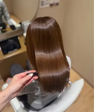 セミロング 岡嶋乃愛/layer cut🌈南船橋のヘアスタイル