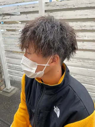 ショート パーマ コレットヘアー 田中アヤノのヘアスタイル