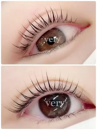 マツエク・マツパ ベリー ラッシュのマツエク・マツパデザイン