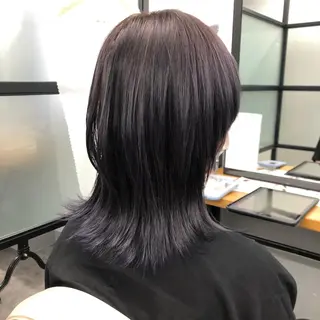 ロング カラー ヘアアレンジ JURI🤎 ワンカールレイヤーのヘアスタイル
