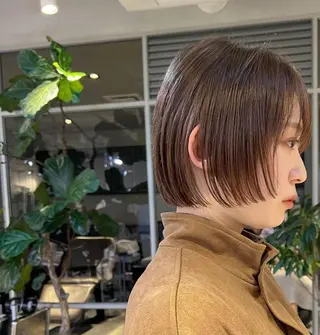 ショート 表参道ミディアム レイヤー山岸季生のヘアスタイル