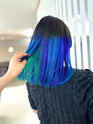 ミディアム カラー YURI ✨のヘアスタイル