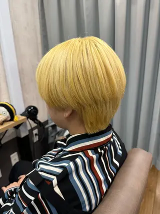 ショート カラー TELA HAIR 幕張本郷店 千尋のヘアスタイル
