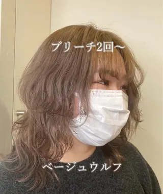 ミディアム カラー 梅田中崎町髪質改善 /オキヒロト/エコルのヘアスタイル