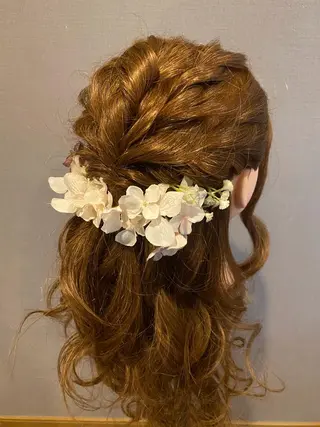 ヘアアレンジ Tr　Spa Salon Careのヘアスタイル