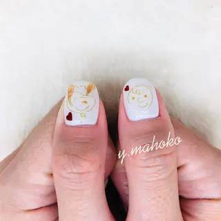 ネイル パラジェル有/ 長さだし/mahoのネイルデザイン