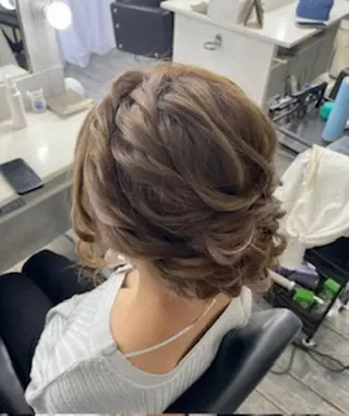 ヘアアレンジ shizuka 👸ヘアセット✨のヘアスタイル