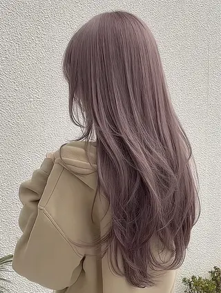 カラー 透明感カラー🪄︎︎ ノア🪐のヘアスタイル