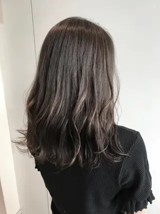 セミロング カラー 中塚 義人のヘアスタイル