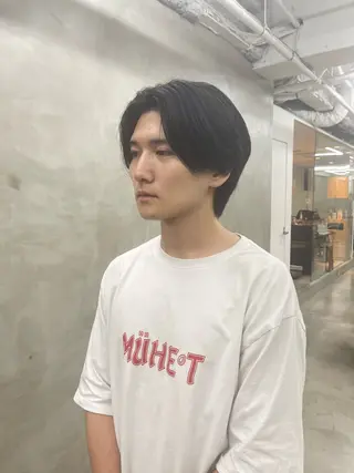メンズ メンズカット パーマ[佐橋]のヘアスタイル
