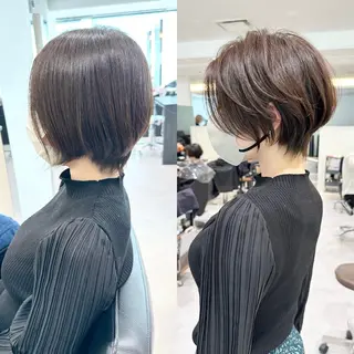 ショート ✨大人ショート特化 /カットモデル/銀座のヘアスタイル