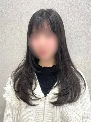 ロング 【モデル様大募集中】 了戒美希//伊勢原のヘアスタイル