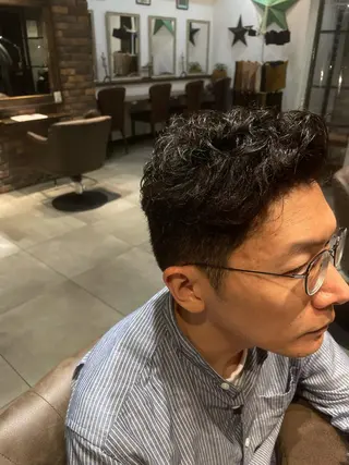 メンズ 寒河江 真希のヘアスタイル